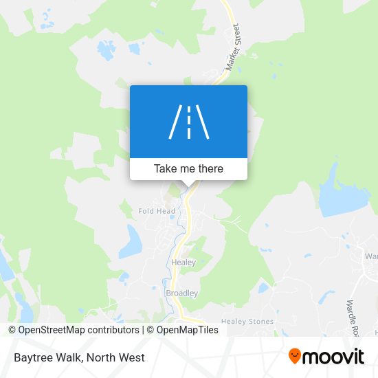 Baytree Walk map
