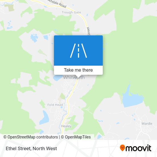 Ethel Street map