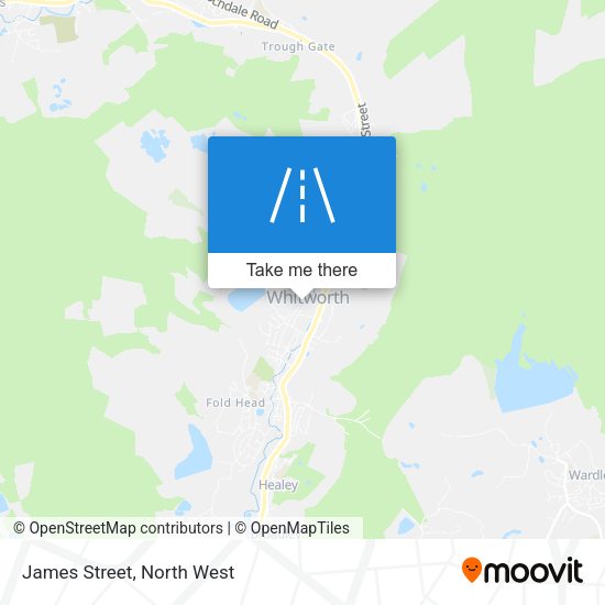 James Street map