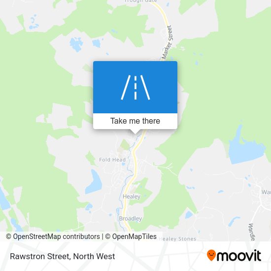 Rawstron Street map