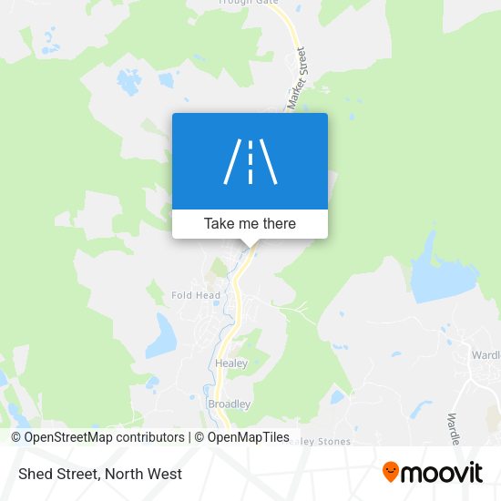 Shed Street map