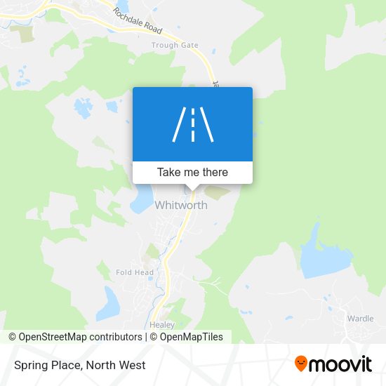 Spring Place map