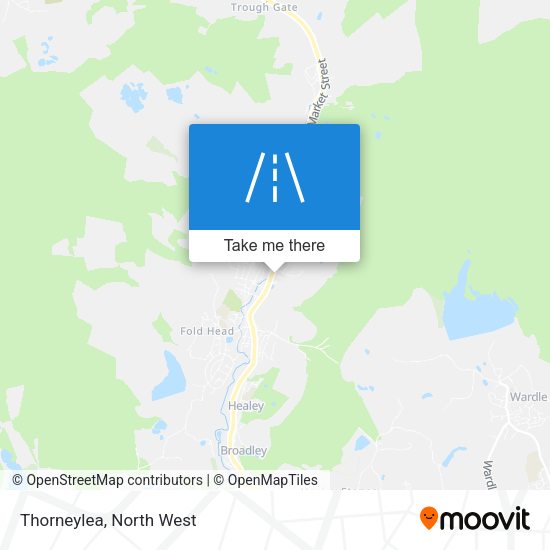 Thorneylea map
