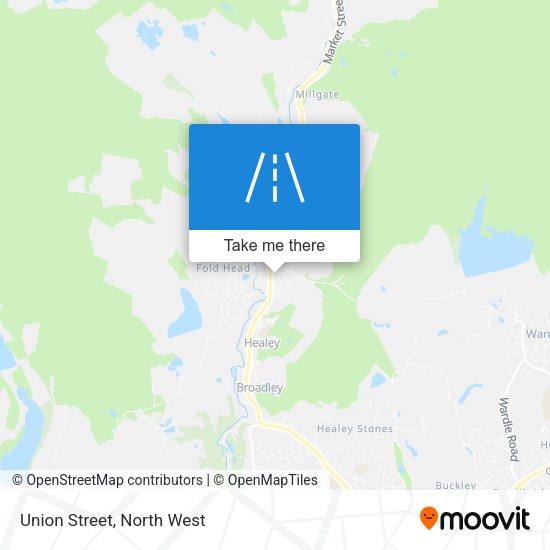 Union Street map