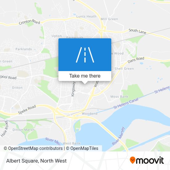 Albert Square map