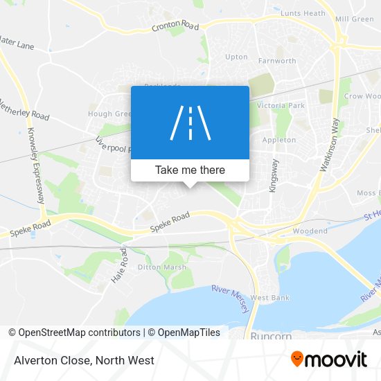 Alverton Close map
