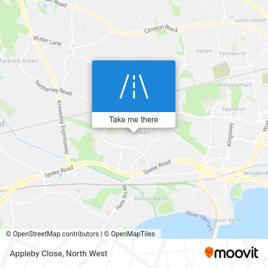 Appleby Close map