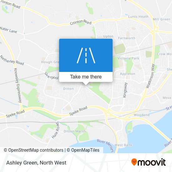 Ashley Green map