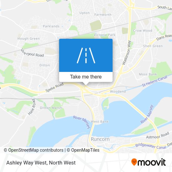 Ashley Way West map