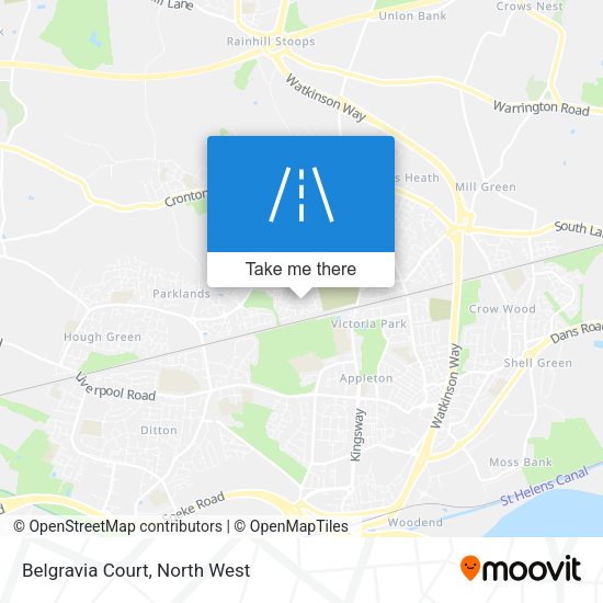 Belgravia Court map