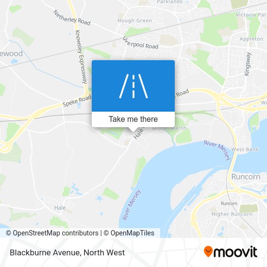 Blackburne Avenue map