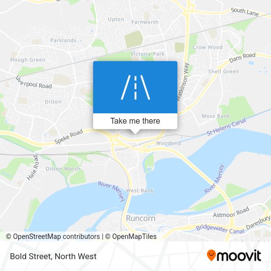 Bold Street map