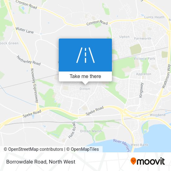 Borrowdale Road map