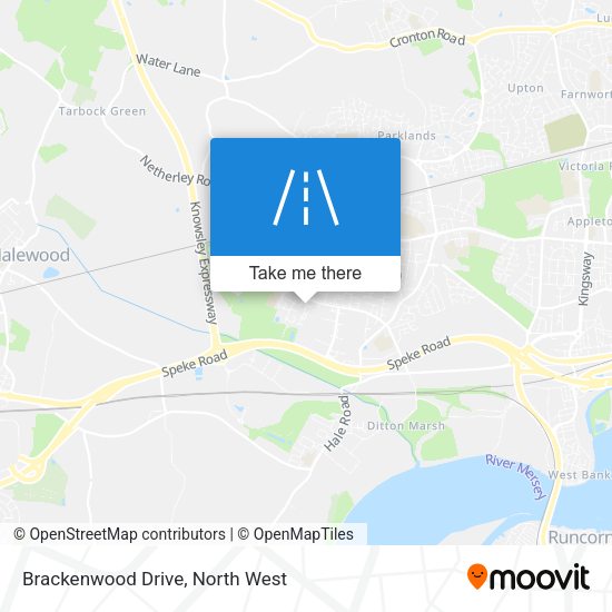 Brackenwood Drive map