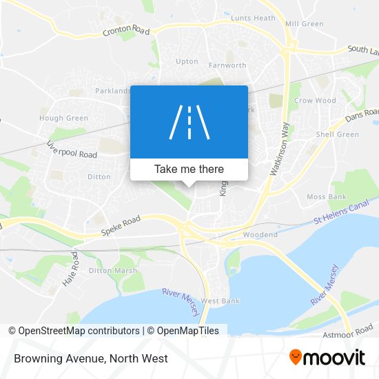 Browning Avenue map
