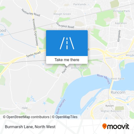 Burmarsh Lane map