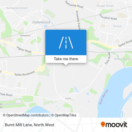 Burnt Mill Lane map