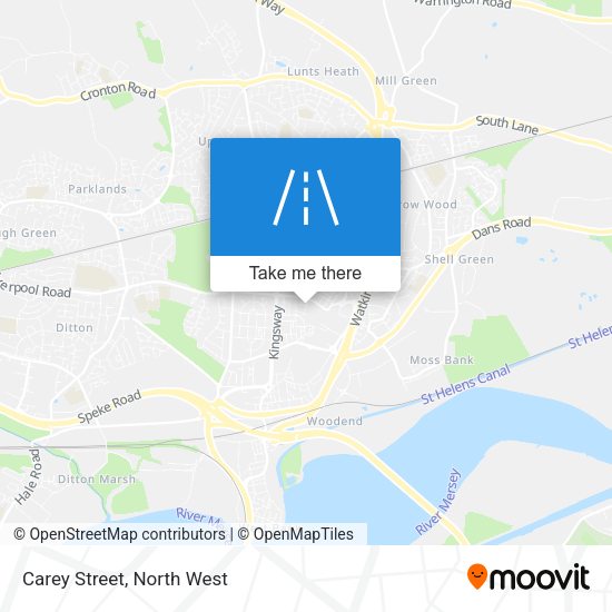 Carey Street map