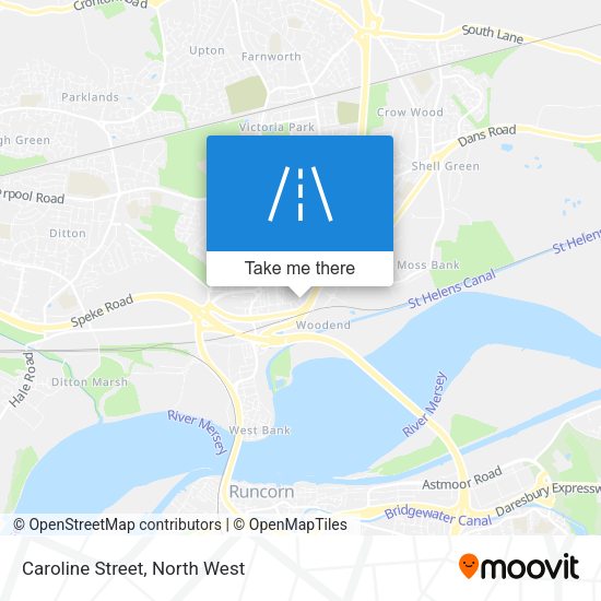 Caroline Street map