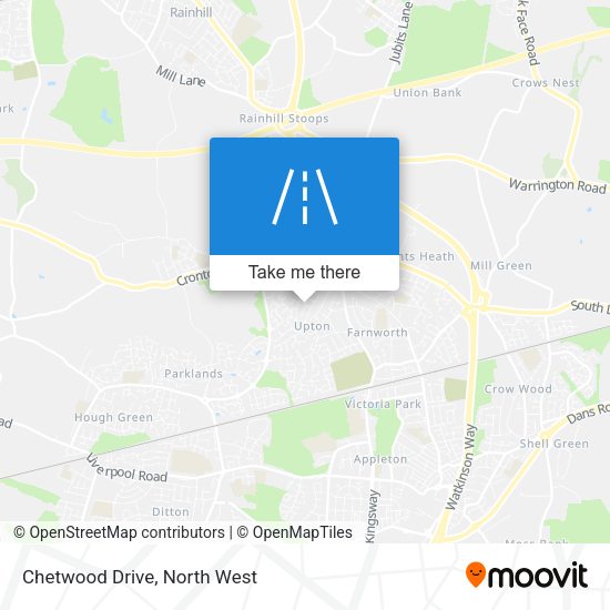 Chetwood Drive map