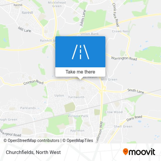 Churchfields map