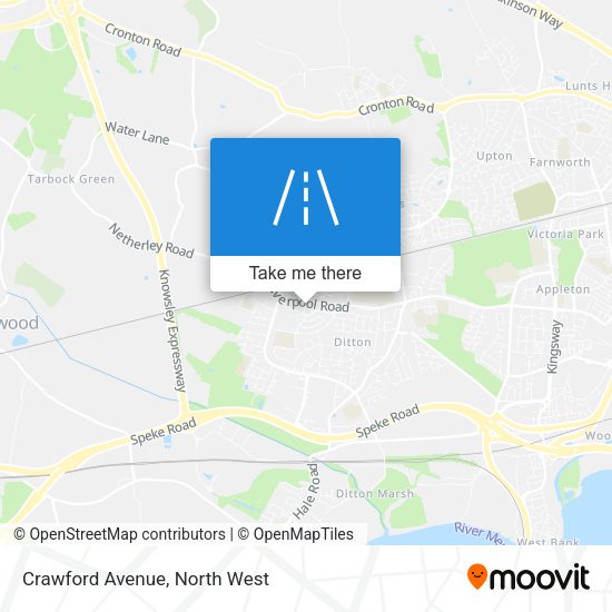 Crawford Avenue map