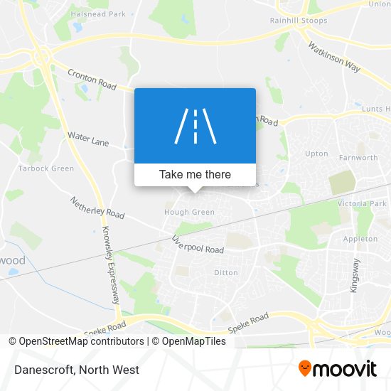 Danescroft map