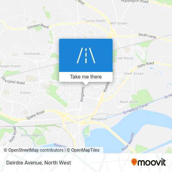 Deirdre Avenue map