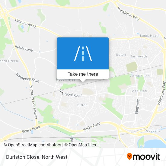 Durlston Close map