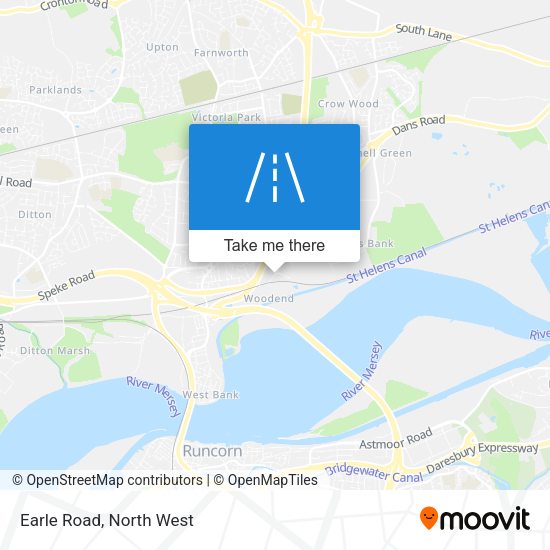 Earle Road map