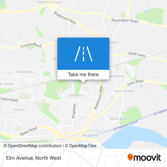 Elm Avenue map