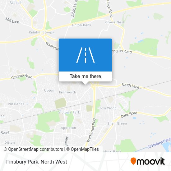 Finsbury Park map