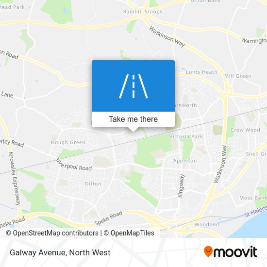 Galway Avenue map