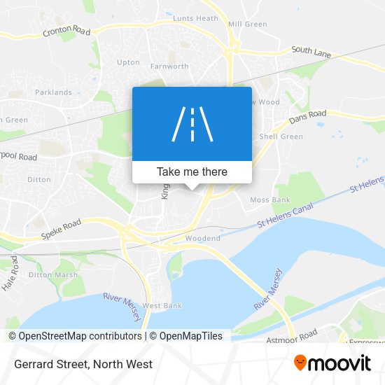 Gerrard Street map