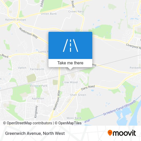 Greenwich Avenue map