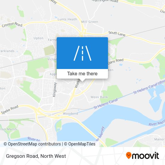 Gregson Road map