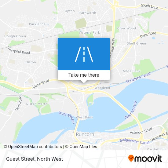 Guest Street map