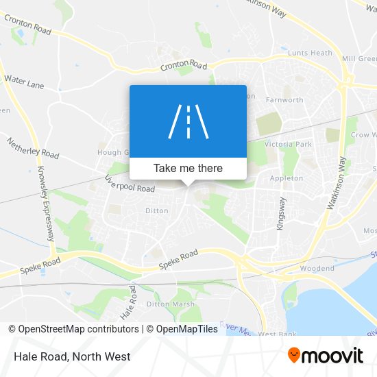 Hale Road map