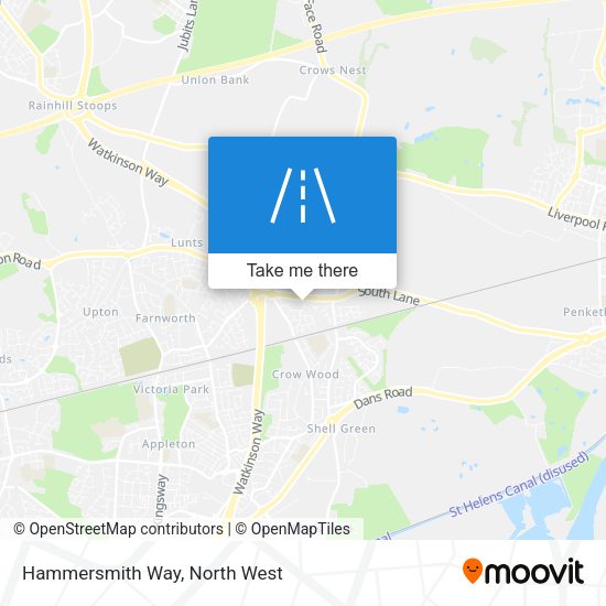 Hammersmith Way map