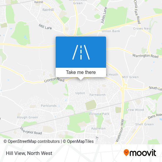 Hill View map