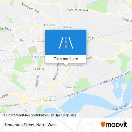 Houghton Street map