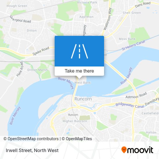 Irwell Street map