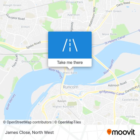 James Close map