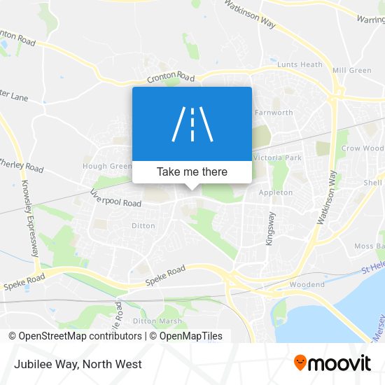 Jubilee Way map