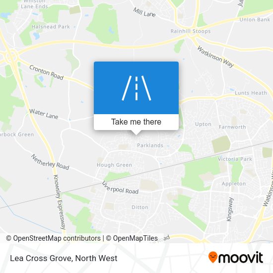 Lea Cross Grove map