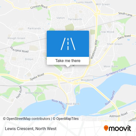 Lewis Crescent map