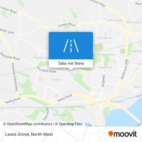 Lewis Grove map