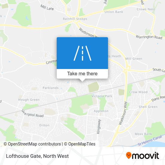 Lofthouse Gate map