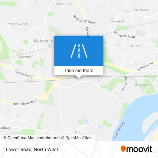 Lower Road map