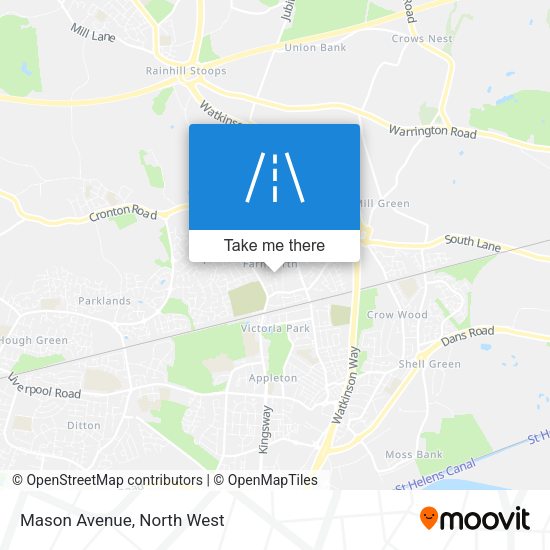 Mason Avenue map